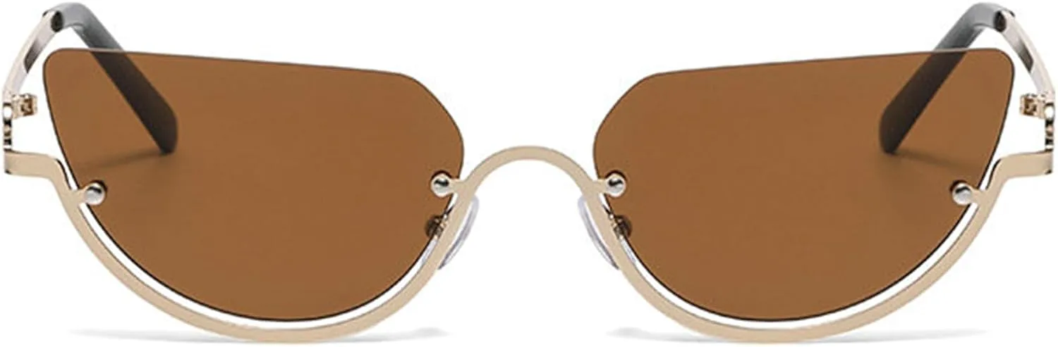 Солнцезащитные очки Helena Fashion Style для женщин, форма «кошачий глаз», полуободковые, для мужчин, защита UV400, модные солнцезащитные очки для вождения, C4
Солнцезащитные очки Helena Fashion Style для женщин, форма «кошачий глаз», полуободковые, для мужчин, защита UV400, модные солнцезащитные очки для вождения, C4