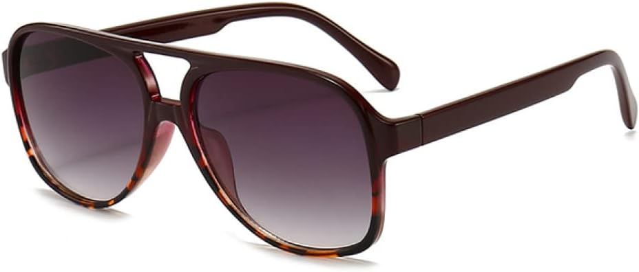 Модные солнцезащитные очки с градиентным переходом для женщин, винтажные солнцезащитные очки для вождения с антибликовым покрытием, квадратные очки с двойным лучом, защита от УФ-излучения UV400 generic, C5 Gradient Grey
Модные солнцезащитные очки с градиентным переходом для женщин, винтажные солнцезащитные очки для вождения с антибликовым покрытием, квадратные очки с двойным лучом, защита от УФ-излучения UV400 generic, C5 Gradient Grey