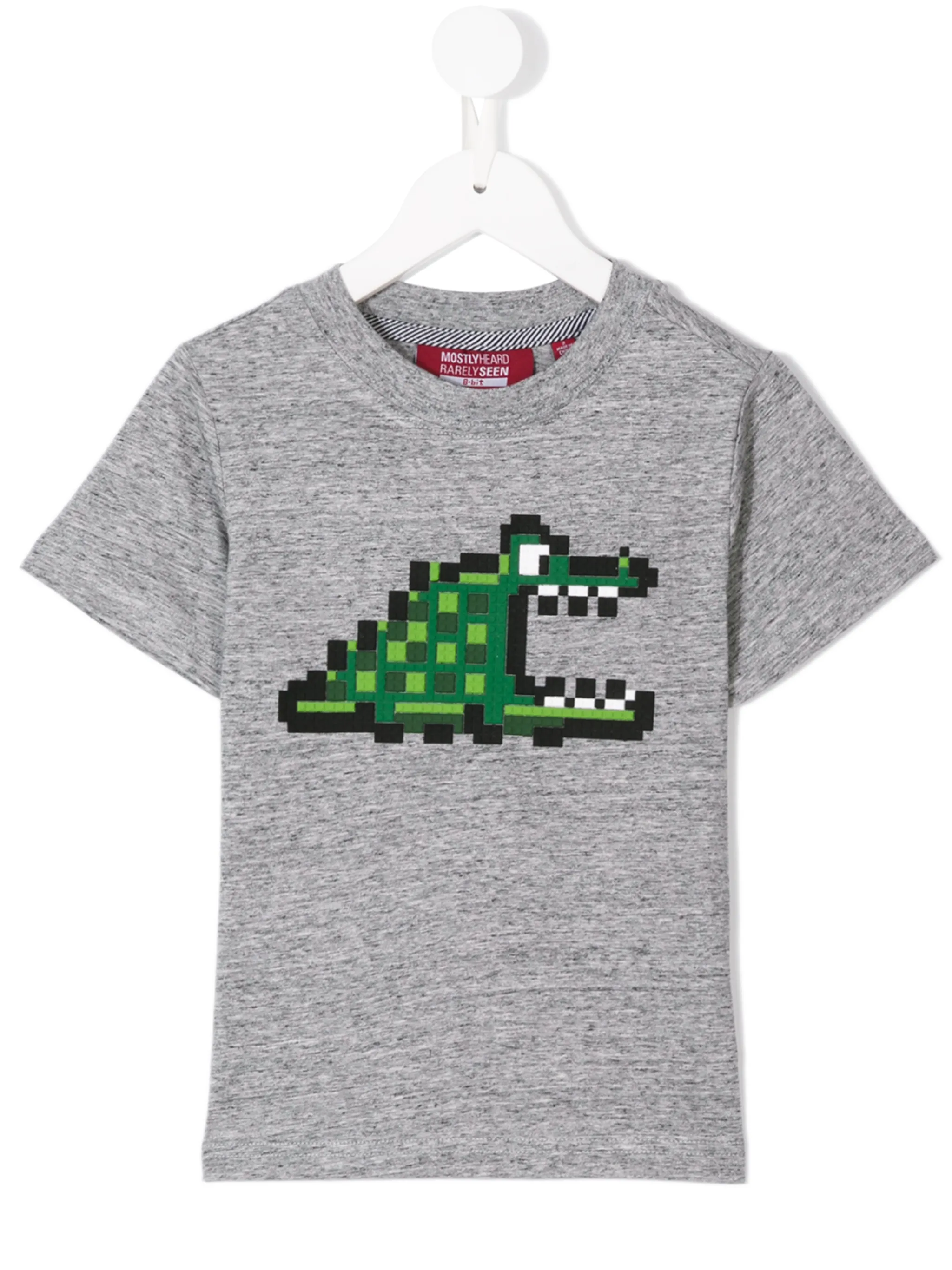 Футболка с принтом Pixel Croc Mostly Heard Rarely Seen 8-Bit, серый
Футболка с принтом Pixel Croc Mostly Heard Rarely Seen 8-Bit, серый