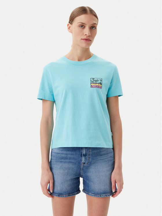 Футболка свободного кроя EQWZT03181 Quiksilver, бирюзовый
Футболка свободного кроя EQWZT03181 Quiksilver, бирюзовый