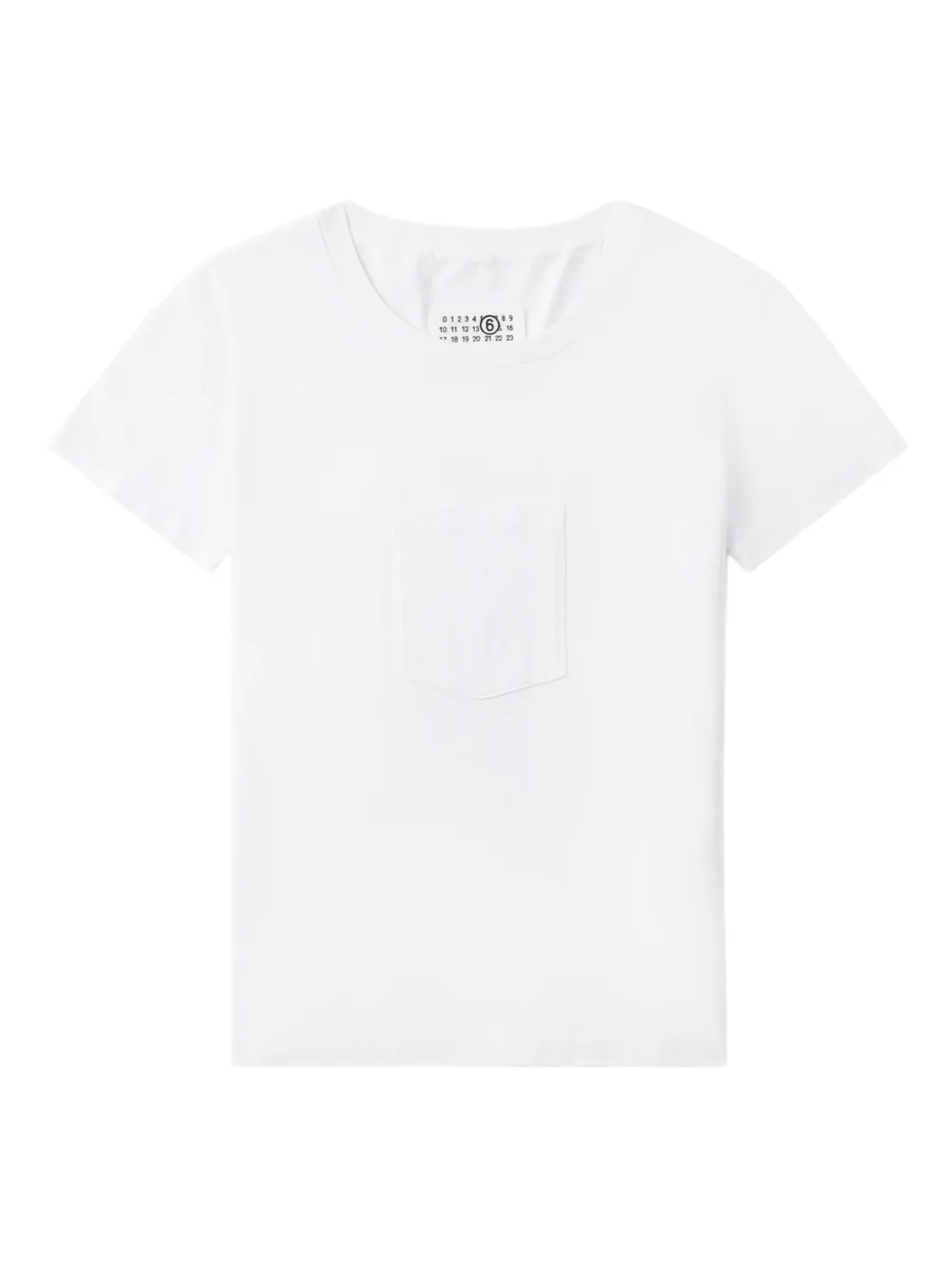 Футболка с карманами MM6 Maison Margiela, белый
Футболка с карманами MM6 Maison Margiela, белый