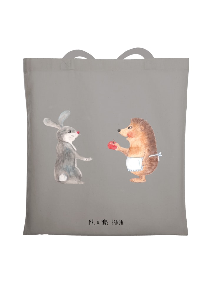 Mr. & Mrs. Panda Сумка-шоппер с изображением кролика и ежика, без надписи, светло-серый
Mr. & Mrs. Panda Сумка-шоппер с изображением кролика и ежика, без надписи, светло-серый