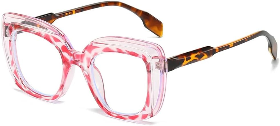 Квадратные солнцезащитные очки для женщин, прозрачные градиентные, с защитой от УФ-излучения UV400; мужские солнцезащитные очки в стиле панк с заклепками DSVIGF, Pink Leopard Clear
Квадратные солнцезащитные очки для женщин, прозрачные градиентные, с защитой от УФ-излучения UV400; мужские солнцезащитные очки в стиле панк с заклепками DSVIGF, Pink Leopard Clear