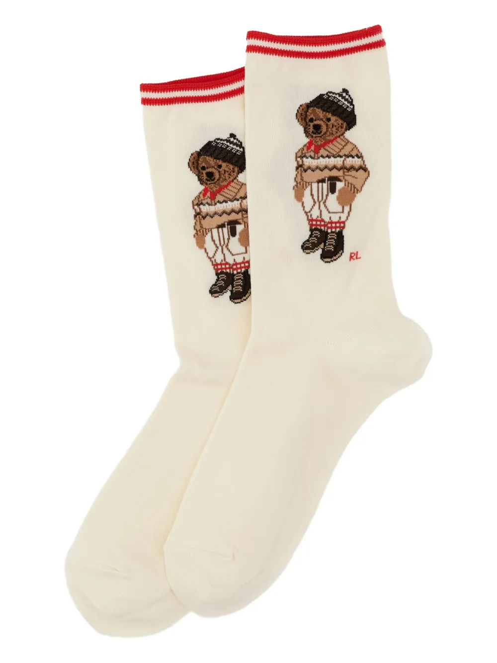 Носки с принтом Polo Ralph Lauren, бежевый
Носки с принтом Polo Ralph Lauren, бежевый