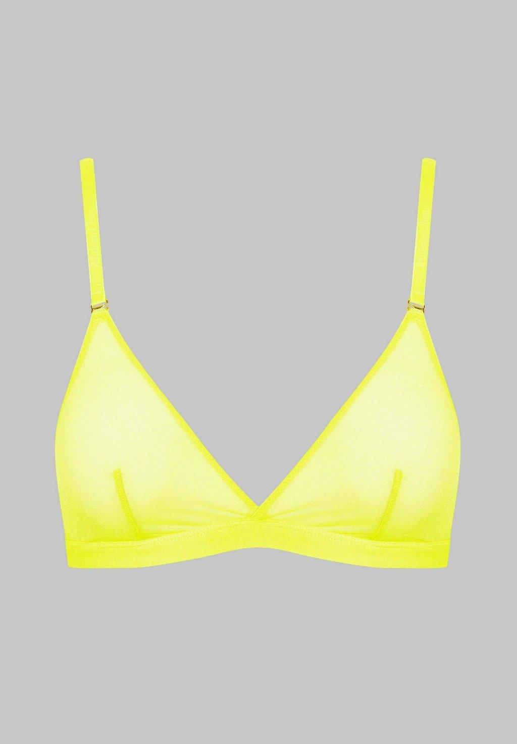 Треугольный бюстгальтер CORPS À CORPS NÉON Maison Close, желтый
Треугольный бюстгальтер CORPS À CORPS NÉON Maison Close, желтый