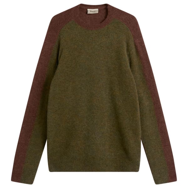 Альпийский контрастный джемпер с круглым вырезом Foret, army & коричневый
Альпийский контрастный джемпер с круглым вырезом Foret, army & коричневый