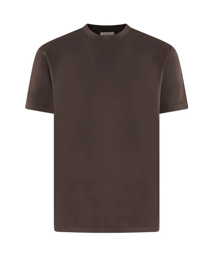 Футболка Supima коричневого цвета из трикотажа Valenza, коричневый
Футболка Supima коричневого цвета из трикотажа Valenza, коричневый
