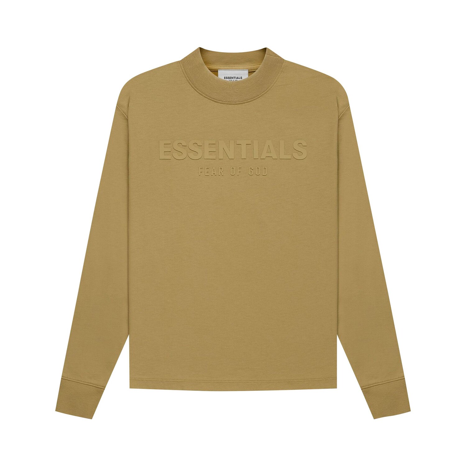 Детская футболка с длинными рукавами Fear of God Essentials, цвет Янтарный
Детская футболка с длинными рукавами Fear of God Essentials, цвет Янтарный