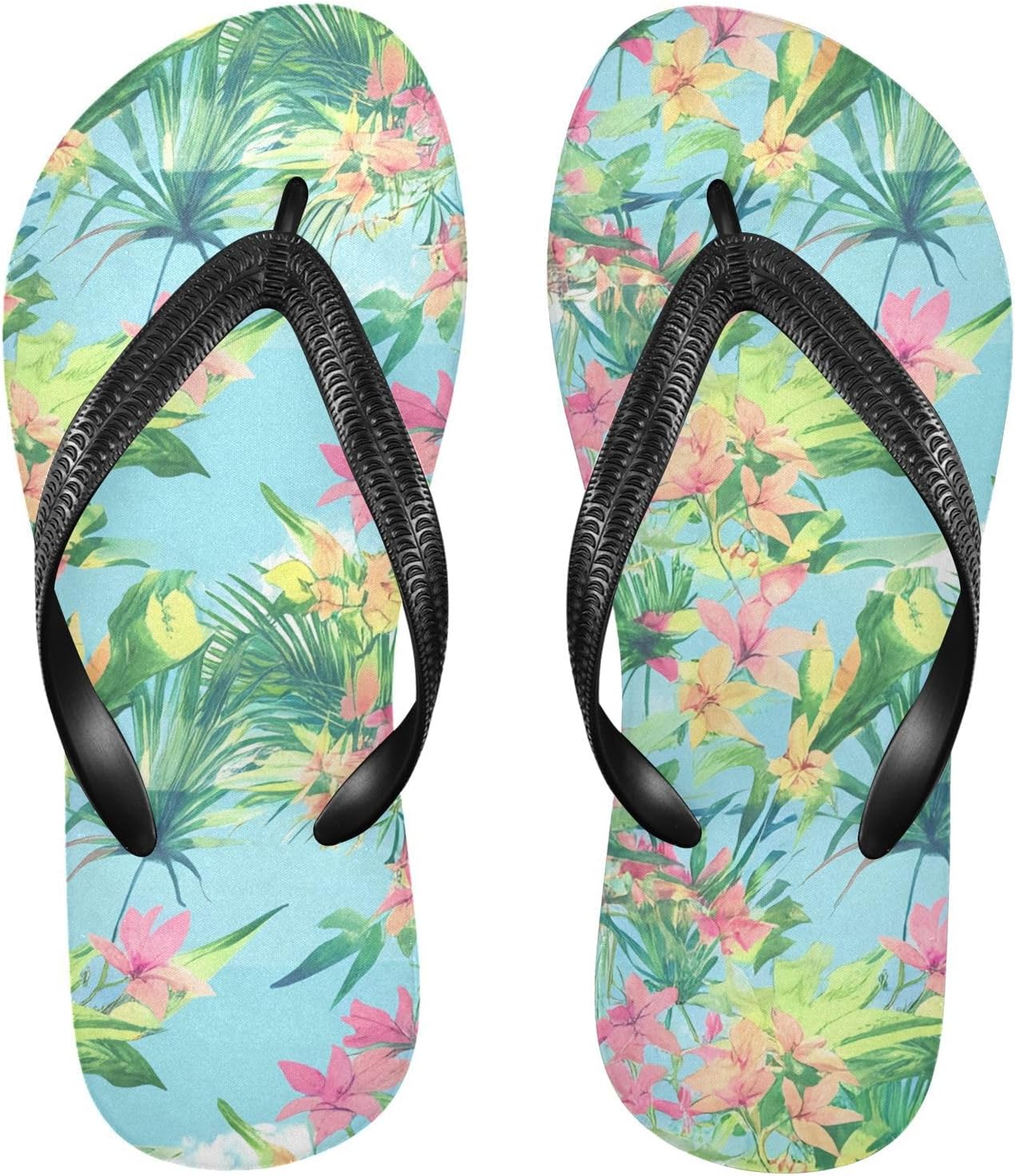 Пляжные шлепанцы с тропическим рисунком пальм, бирюзового цвета, резинескользящие летние тапочки для женщин и мужчин Sinestour
Пляжные шлепанцы с тропическим рисунком пальм, бирюзового цвета, резинескользящие летние тапочки для женщин и мужчин Sinestour