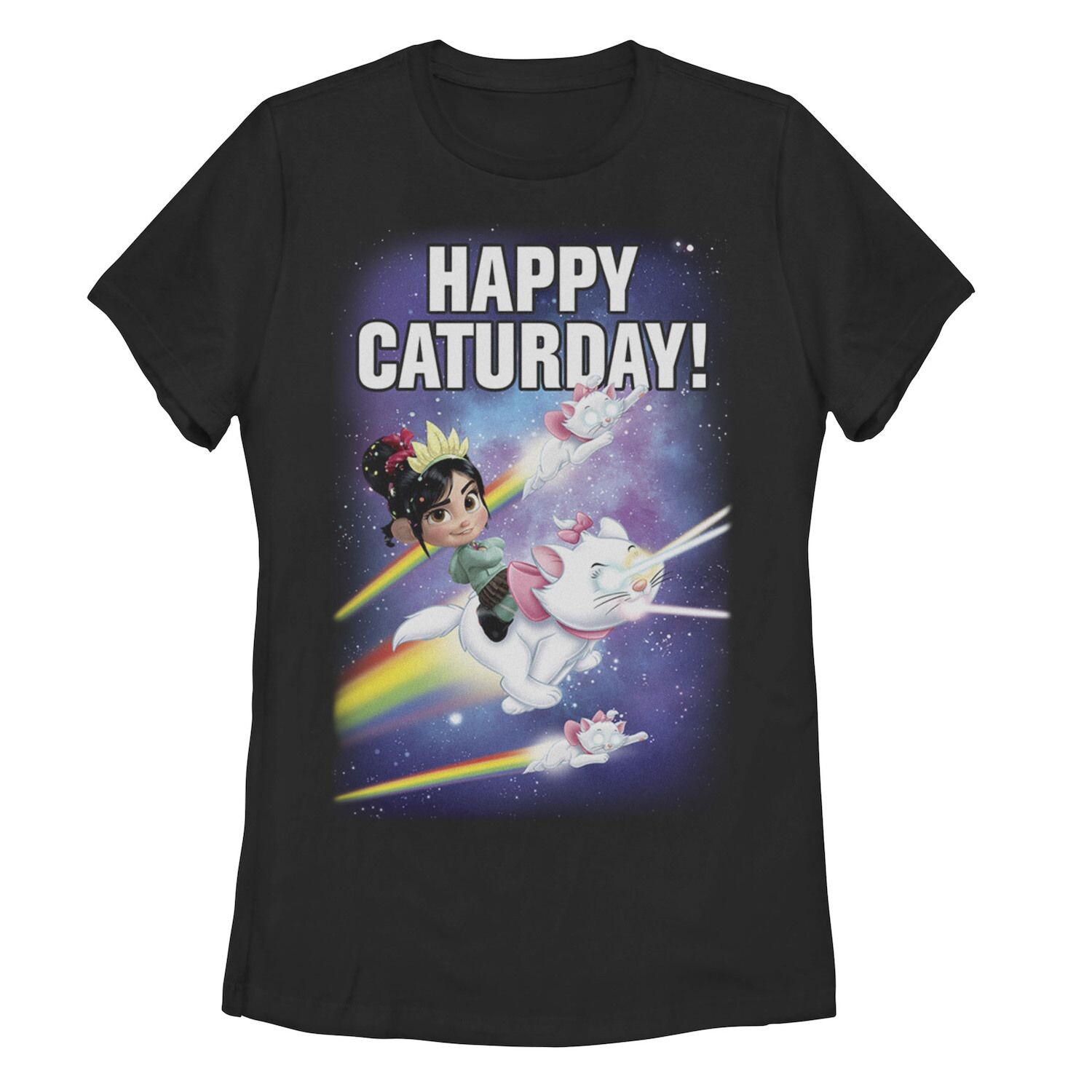 Детская футболка Disney's Wreck It Ralph 2 Happy Caturday с рисунком Licensed Character
Детская футболка Disney's Wreck It Ralph 2 Happy Caturday с рисунком Licensed Character
