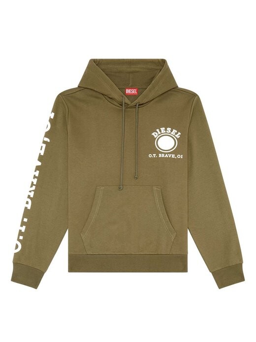 Толстовка Diesel, зеленый
Толстовка Diesel, зеленый