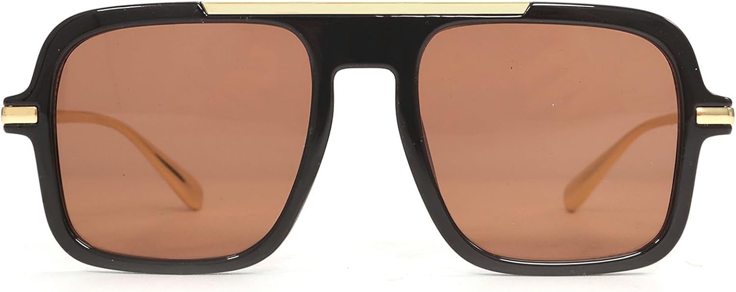 Солнцезащитные очки Helena Retro Square для женщин и мужчин, винтажные, увеличенного размера, в стиле «пилотские», солнцезащитные очки-щитки 70-х, 80-х, 90-х годов, защита от ультрафиолета UV400, C2
Солнцезащитные очки Helena Retro Square для женщин и мужчин, винтажные, увеличенного размера, в стиле «пилотские», солнцезащитные очки-щитки 70-х, 80-х, 90-х годов, защита от ультрафиолета UV400, C2