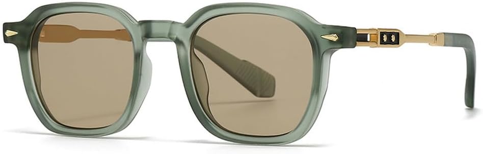 Популярные модные мужские солнцезащитные очки в стиле ретро с заклепками, женские трендовые сине-зеленые оттенки, солнцезащитные очки с градиентной защитой UV400 TKKTLLT, Green Tea
Популярные модные мужские солнцезащитные очки в стиле ретро с заклепками, женские трендовые сине-зеленые оттенки, солнцезащитные очки с градиентной защитой UV400 TKKTLLT, Green Tea