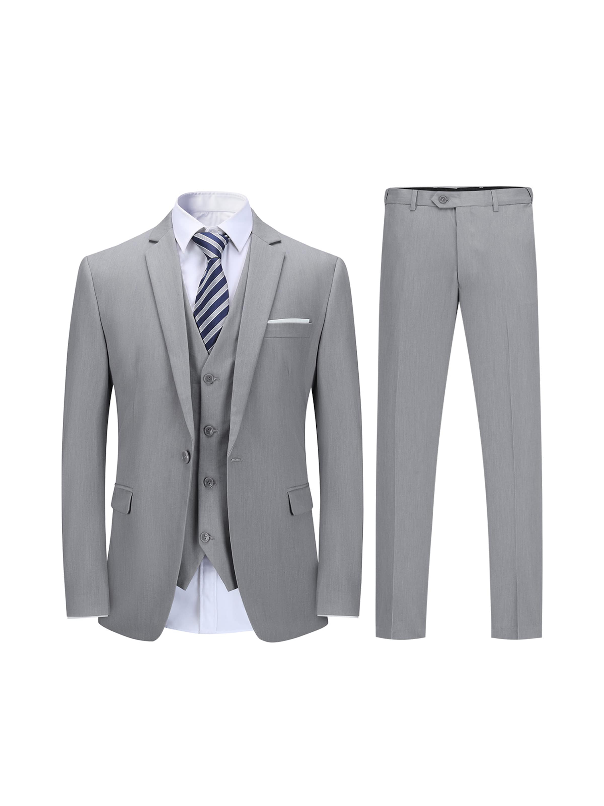 Youthup Костюм Slim fit в светло-сером цвете
Youthup Костюм Slim fit в светло-сером цвете
