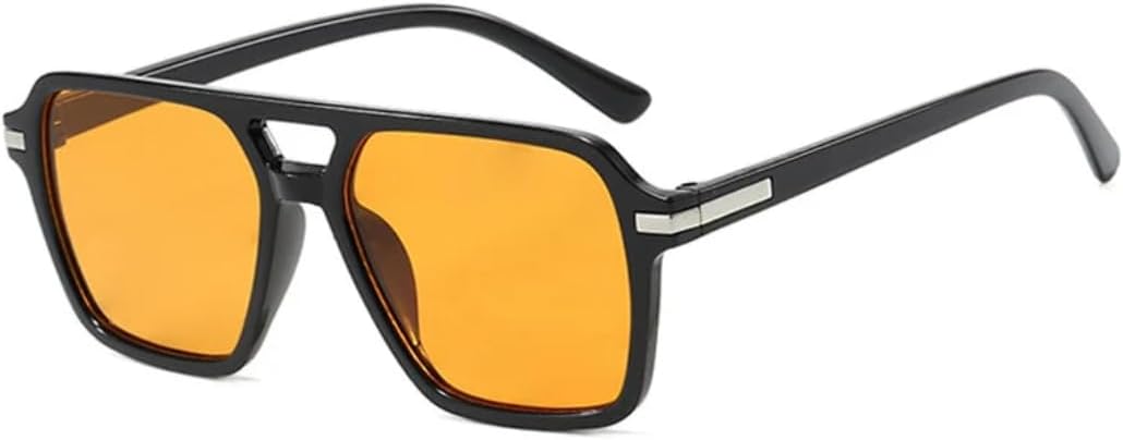 Солнцезащитные очки с защитой от УФ-излучения UV400 | Большая оправа, панк-стиль, яркие линзы | Для женщин и мужчин, для занятий спортом на открытом воздухе и вождения DSVIGF, Black-orange
Солнцезащитные очки с защитой от УФ-излучения UV400 | Большая оправа, панк-стиль, яркие линзы | Для женщин и мужчин, для занятий спортом на открытом воздухе и вождения DSVIGF, Black-orange