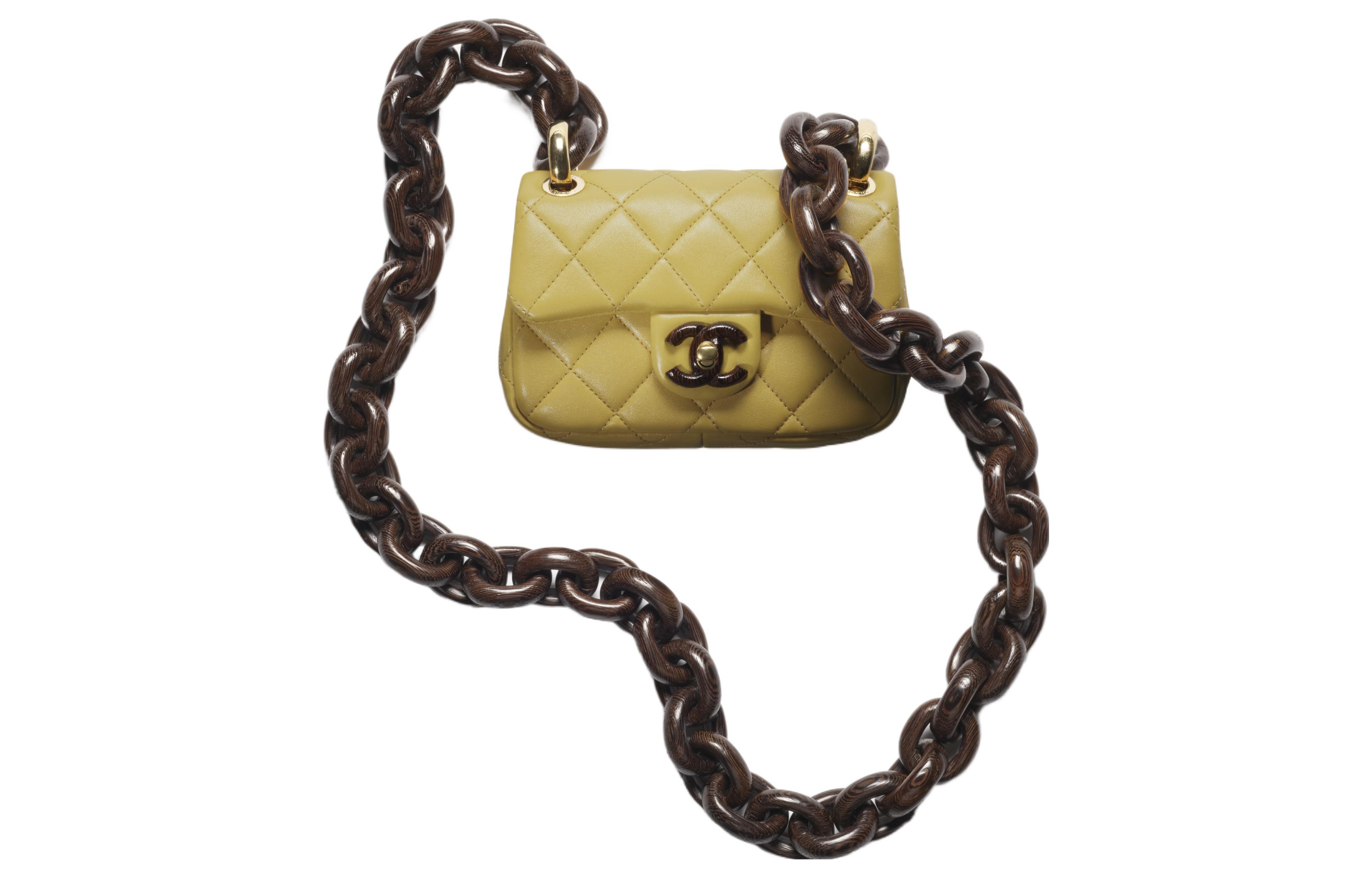 Сумка-клатч из ягненка с клапаном из венге, миниатюрная женская зеленая сумка через плечо CHANEL
Сумка-клатч из ягненка с клапаном из венге, миниатюрная женская зеленая сумка через плечо CHANEL