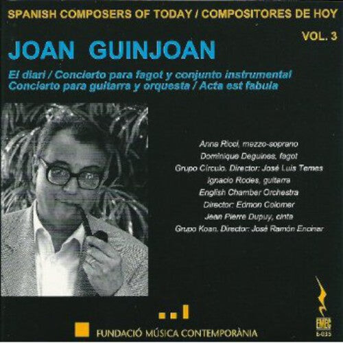 CD диск Guinjoan / Ricci / English Chamber Orch / Encinar: Spanish Composers of Today 3 
CD диск Guinjoan / Ricci / English Chamber Orch / Encinar: Spanish Composers of Today 3