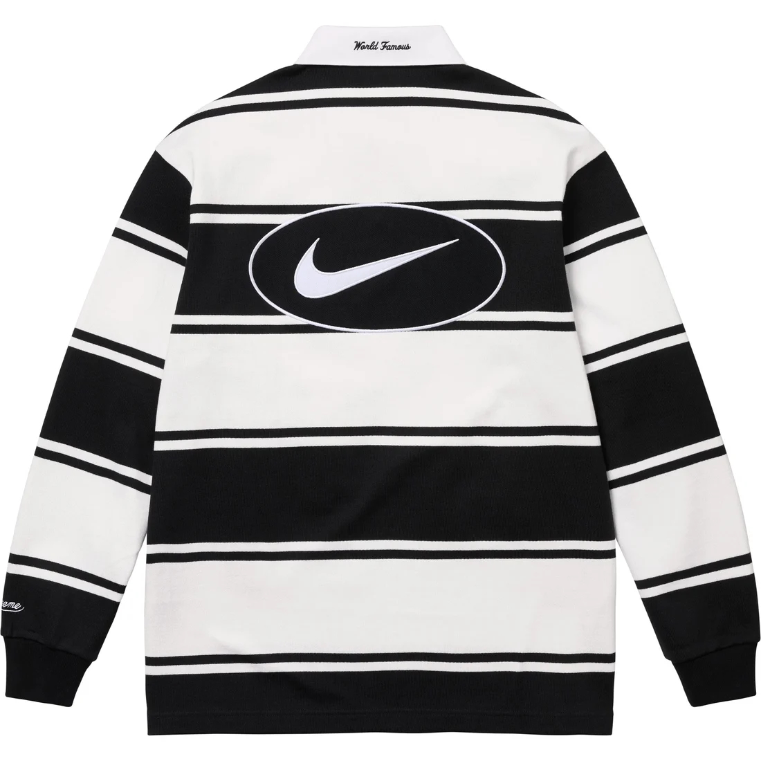 Рубашка-поло Nike Stripe Rugby Supreme, черный
Рубашка-поло Nike Stripe Rugby Supreme, черный