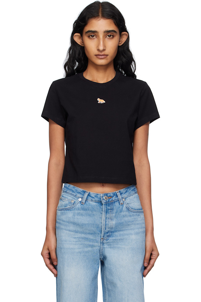 Детская футболка Baby fox Maison Kitsuné, черный
Детская футболка Baby fox Maison Kitsuné, черный