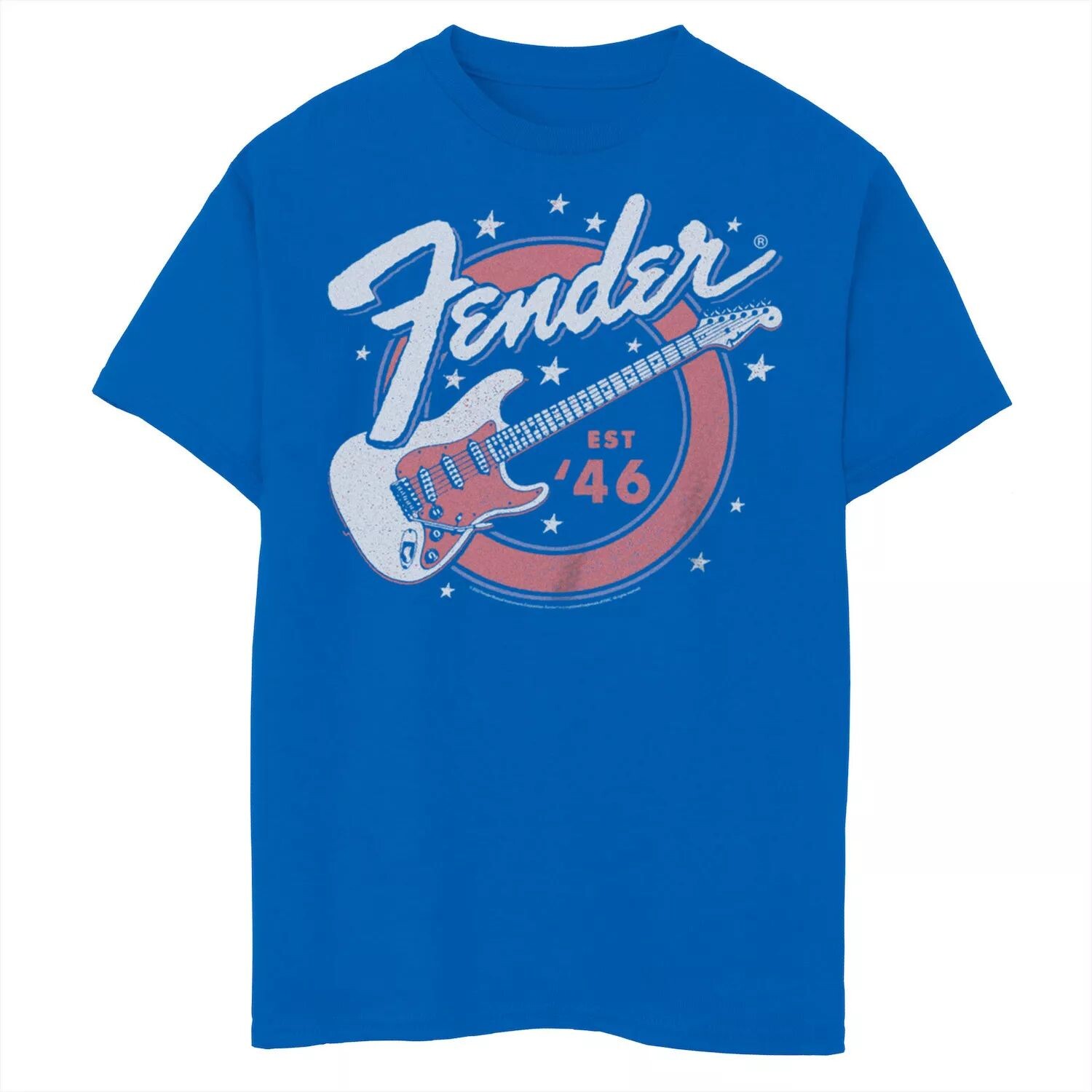 Мальчики 8–20 лет Fender Est. Футболка со значком со звездами и полосами 1946 года Licensed Character
Мальчики 8–20 лет Fender Est. Футболка со значком со звездами и полосами 1946 года Licensed Character