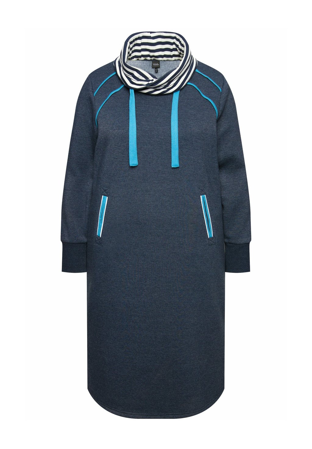 Повседневное платье CONTRAST COLOR STAND-UP COLLAR Ulla Popken, темно-синий
Повседневное платье CONTRAST COLOR STAND-UP COLLAR Ulla Popken, темно-синий