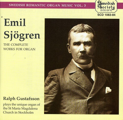 CD диск Sjogren / Gustafsson: Swedish Romantic Organ 3
CD диск Sjogren / Gustafsson: Swedish Romantic Organ 3