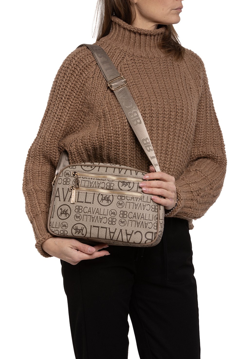 Сумка через плечо B.Cavalli, хаки
Сумка через плечо B.Cavalli, хаки