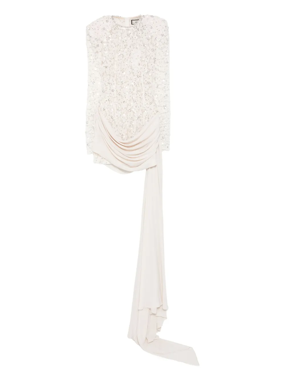 Кружевное платье мини с пайетками NISSA, белый
Кружевное платье мини с пайетками NISSA, белый