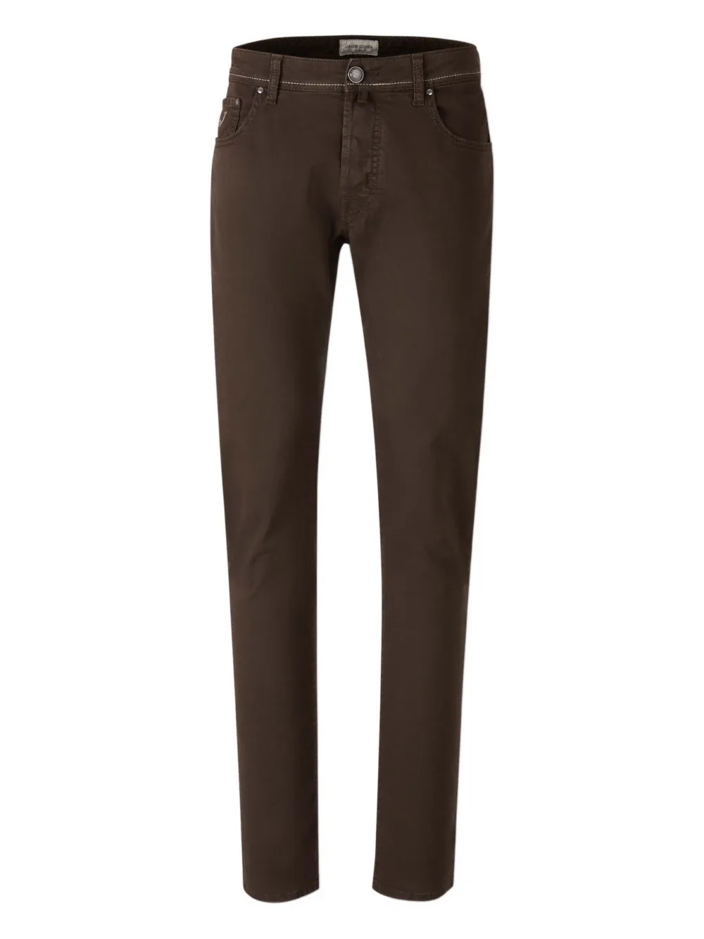 Джинсы с нашивкой-логотипом Jacob Cohen, коричневый
Джинсы с нашивкой-логотипом Jacob Cohen, коричневый