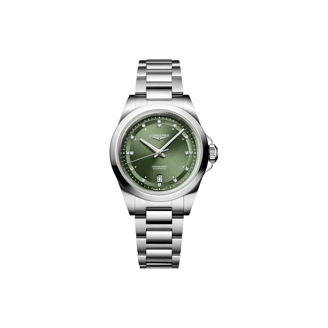 LONGINES Часы Women's Comcast Collection Watch, Green Dial
LONGINES Часы Women's Comcast Collection Watch, Green Dial