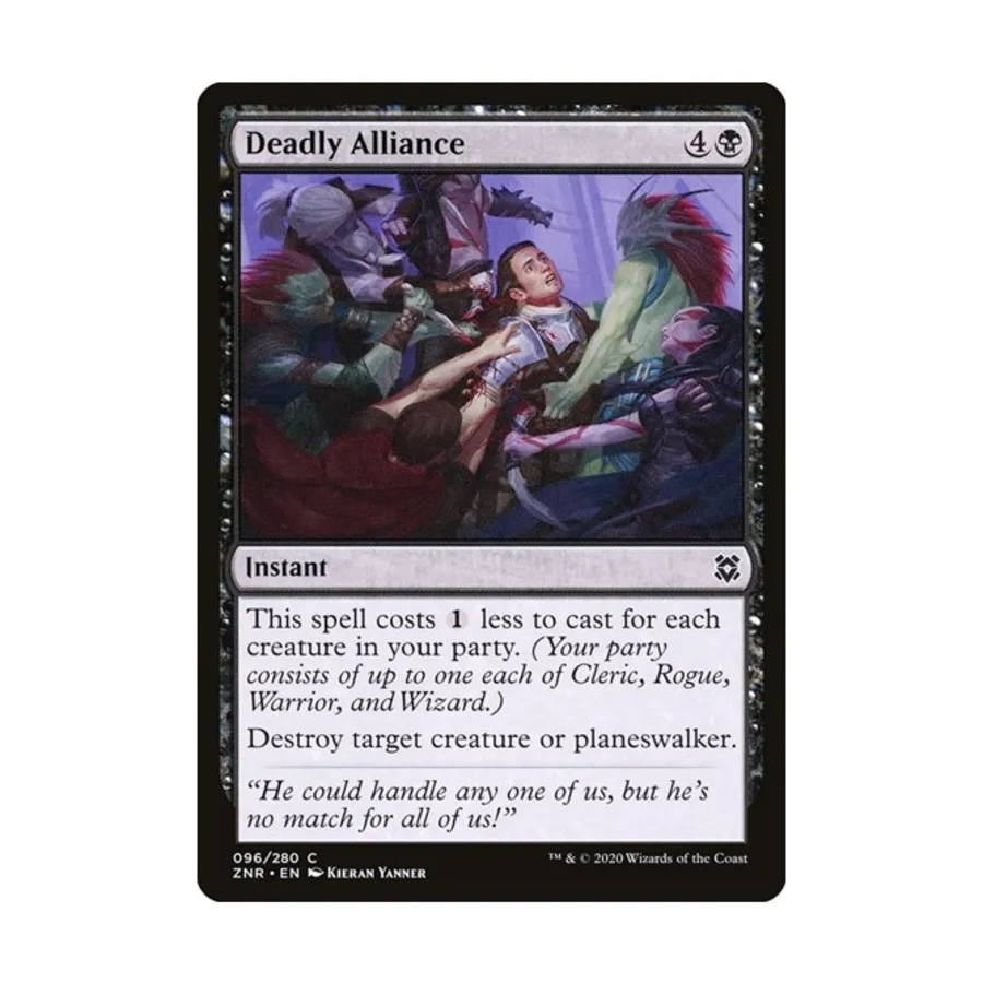 CCG Смертельный Альянс (клавиша C), MTG - Zendikar Rising
CCG Смертельный Альянс (клавиша C), MTG - Zendikar Rising