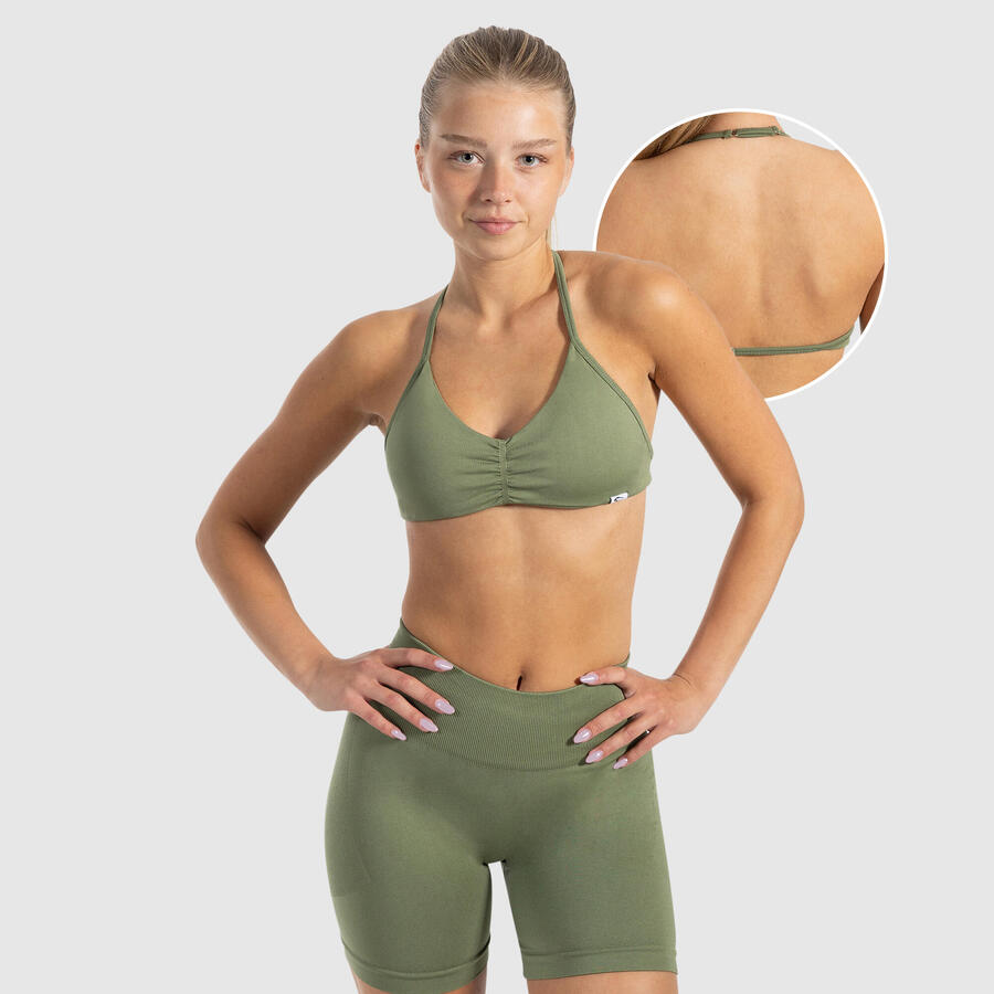 SMILODOX Женский спортивный бюстгальтер Esta Khaki
SMILODOX Женский спортивный бюстгальтер Esta Khaki