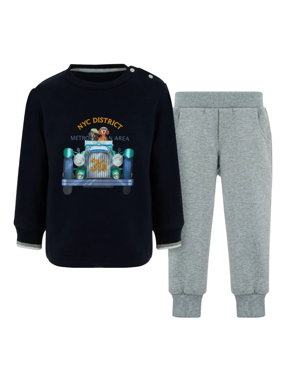 Спортивный костюм с принтом Lapin House, черный
Спортивный костюм с принтом Lapin House, черный