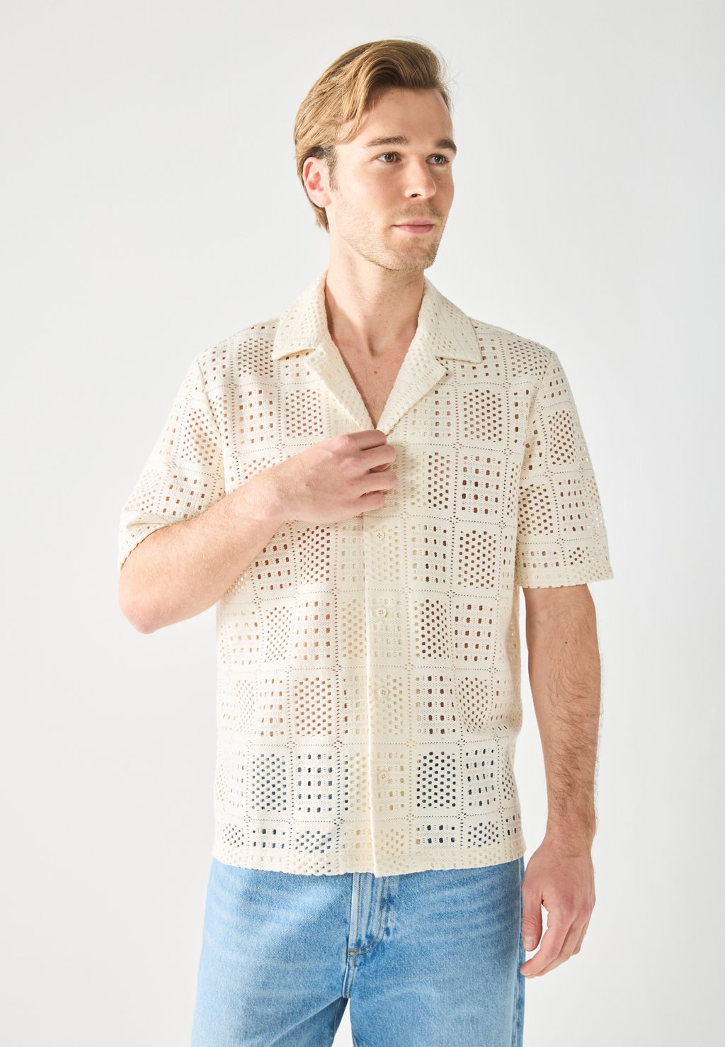 Рубашка Pier One by Zalando, кремовый
Рубашка Pier One by Zalando, кремовый