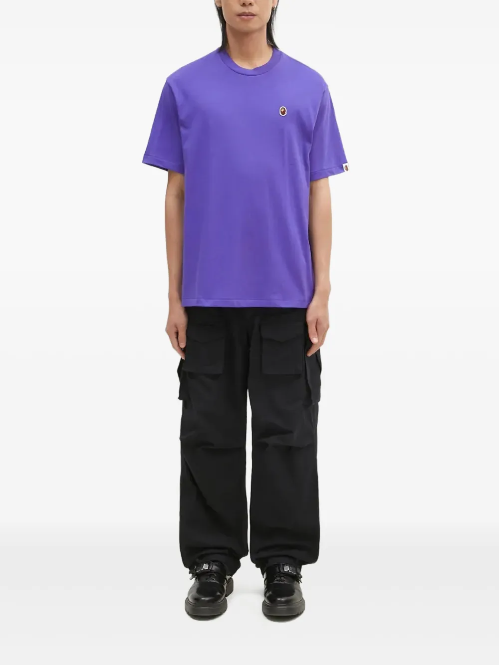 Футболка с вышитым логотипом A BATHING APE, фиолетовый
Футболка с вышитым логотипом A BATHING APE, фиолетовый