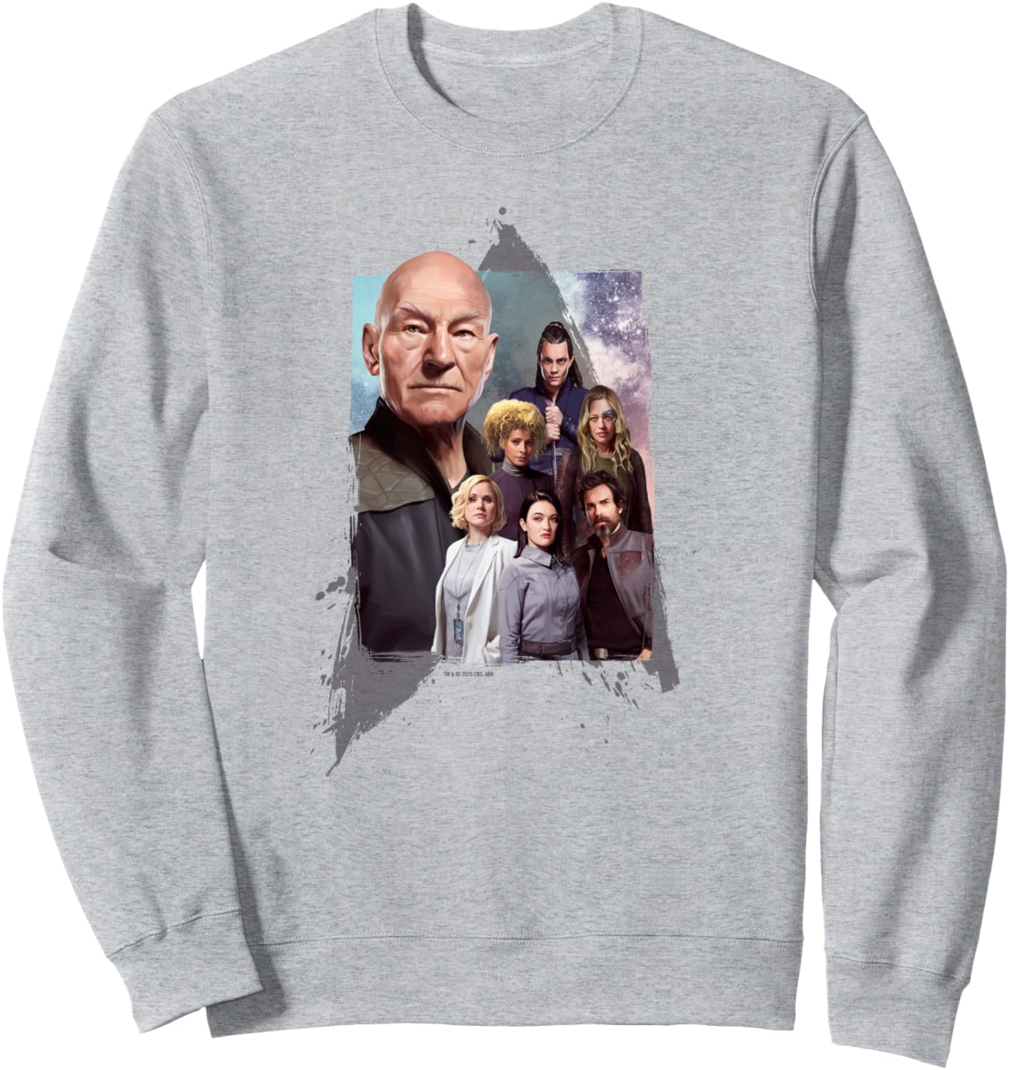 Толстовка Star Trek: Pickard Crew Delta, серая (серый меланж), размер S
Толстовка Star Trek: Pickard Crew Delta, серая (серый меланж), размер S