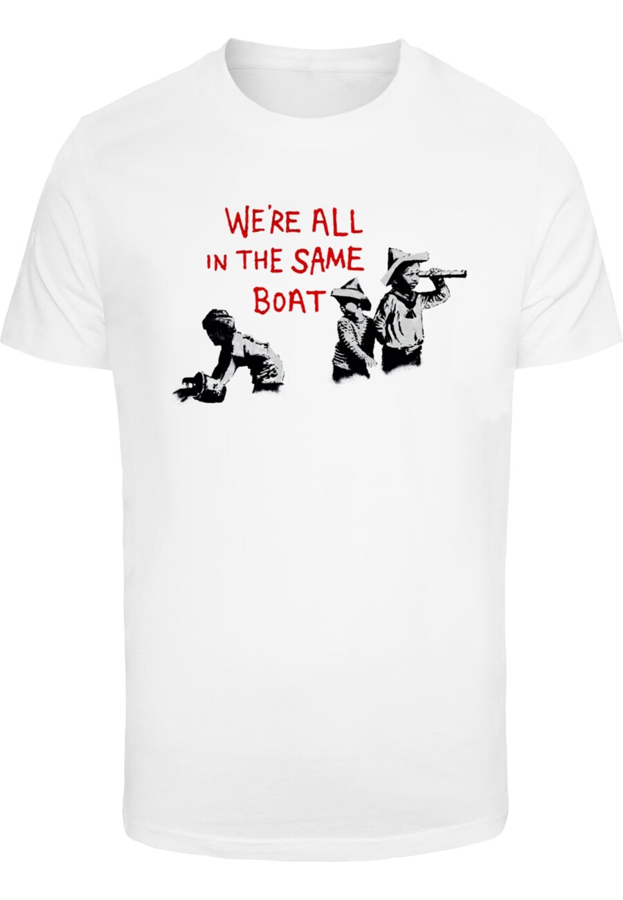 Рубашка Merchcode Brandalised - In The Same Boat, белый
Рубашка Merchcode Brandalised - In The Same Boat, белый