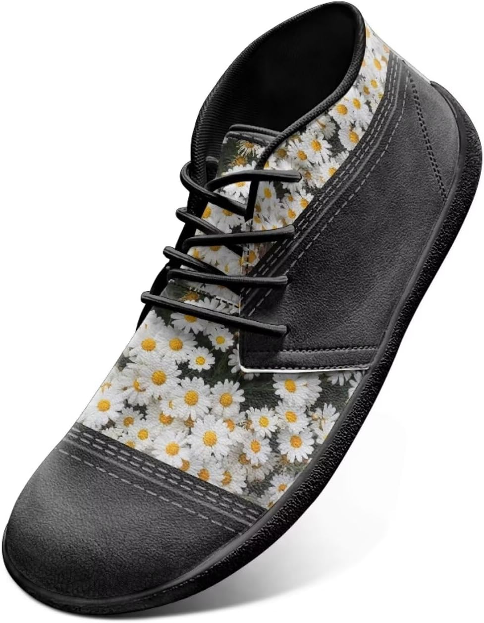 Мужские классические кроссовки с шнуровкой, кожаные, с широкой носочной частью, удобные, с животным принтом, для бега и спорта, повседневная уличная обувь Chririnla, Daisy Flower
Мужские классические кроссовки с шнуровкой, кожаные, с широкой носочной частью, удобные, с животным принтом, для бега и спорта, повседневная уличная обувь Chririnla, Daisy Flower