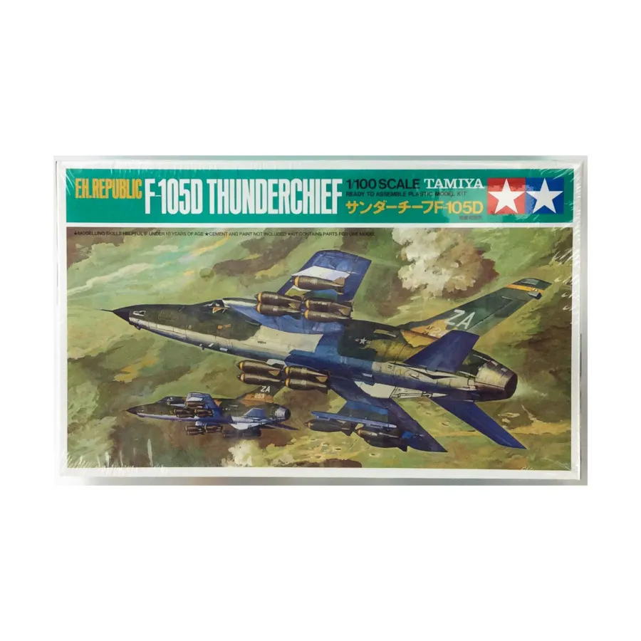 F-105D Тандерчиф, Military Aircraft Models - 1/100 Scale
F-105D Тандерчиф, Military Aircraft Models - 1/100 Scale