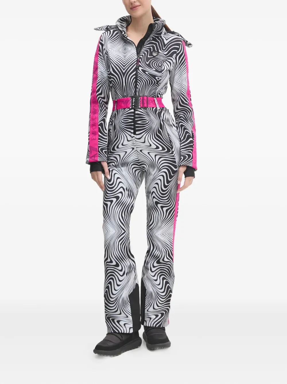 Лыжный комбинезон с поясом Ea7 Emporio Armani, черный
Лыжный комбинезон с поясом Ea7 Emporio Armani, черный