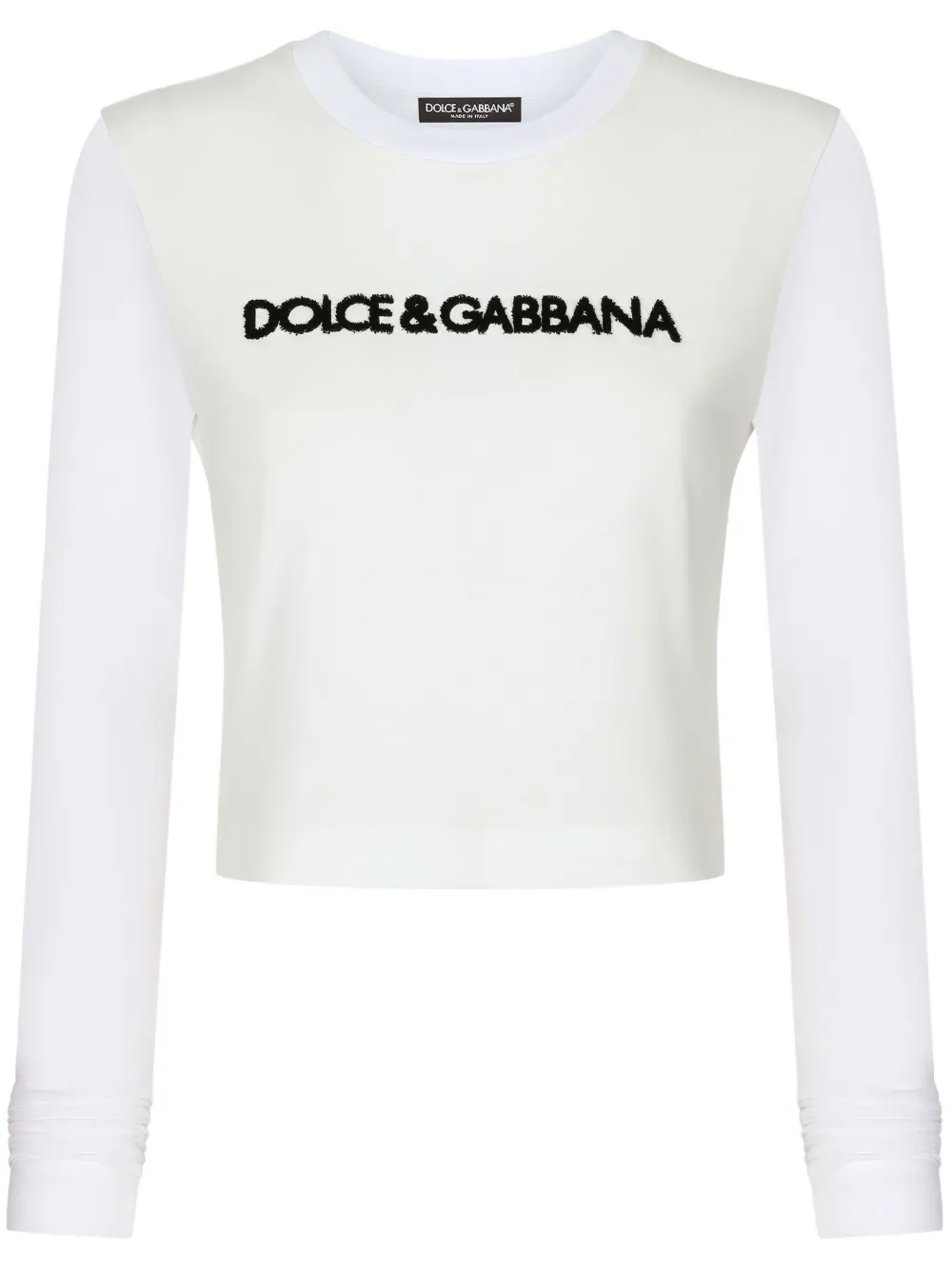Футболка с длинными рукавами и логотипом DOLCE & GABBANA, белый
Футболка с длинными рукавами и логотипом DOLCE & GABBANA, белый