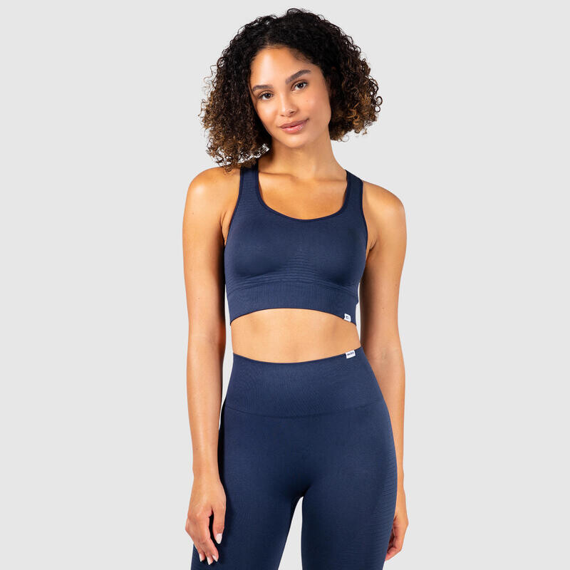 Женский спортивный бюстгальтер Cleo темно-синий для спорта и отдыха SMILODOX, цвет blau
Женский спортивный бюстгальтер Cleo темно-синий для спорта и отдыха SMILODOX, цвет blau