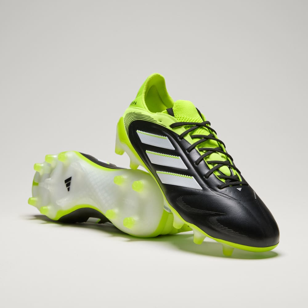 Бутсы Adidas Copa Pure 3 Elite Firm Ground Cleats, цвет Core Black/Cloud White/Lucid Lemon
Бутсы Adidas Copa Pure 3 Elite Firm Ground Cleats, цвет Core Black/Cloud White/Lucid Lemon
