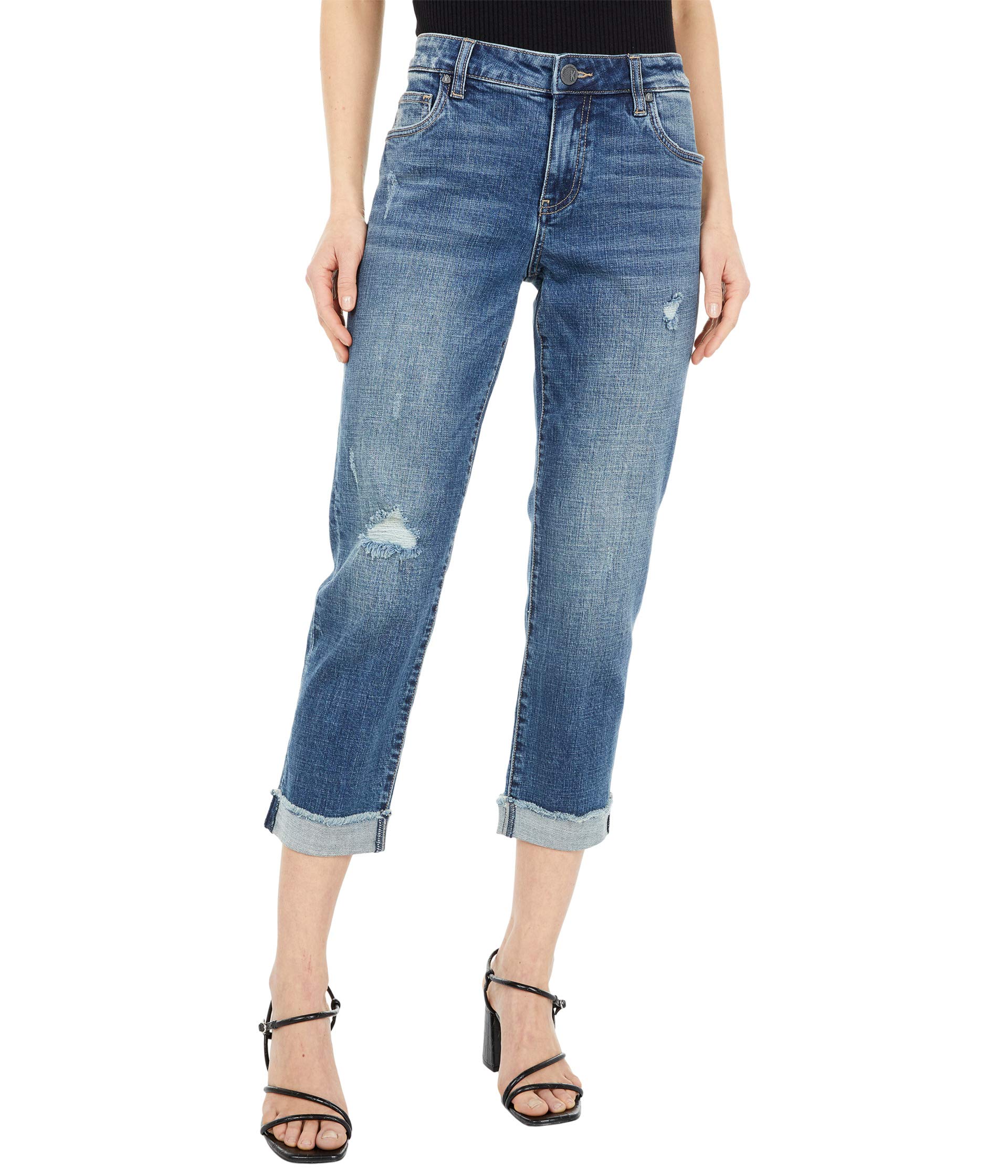Джинсы KUT from the Kloth Amy Crop Straight Leg Jeans, Bubbly
Джинсы KUT from the Kloth Amy Crop Straight Leg Jeans, Bubbly
