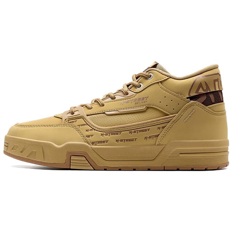 XTEP Теплые нескользящие кроссовки для скейтбординга среднего размера, мужские, коричневые
XTEP Теплые нескользящие кроссовки для скейтбординга среднего размера, мужские, коричневые