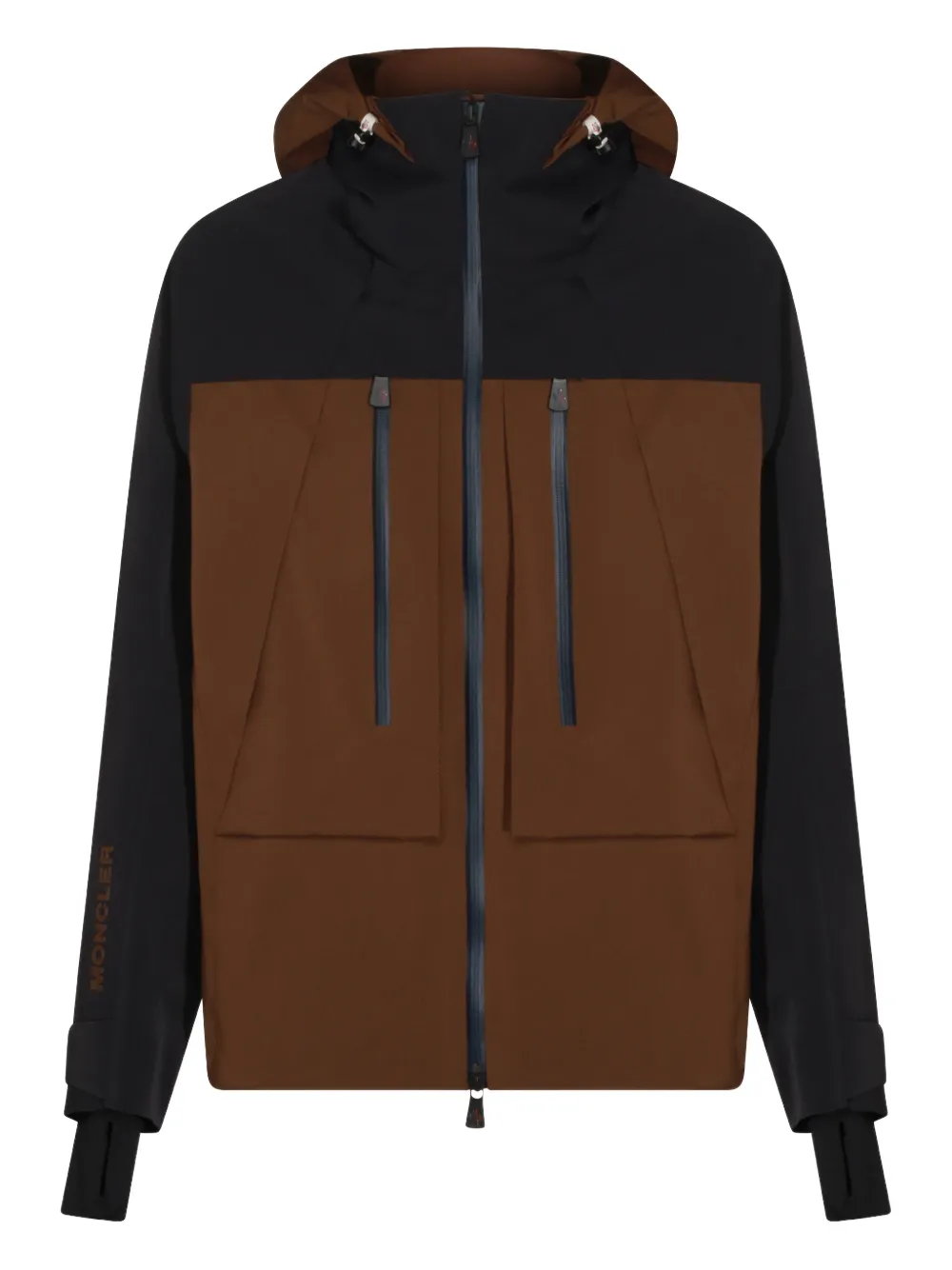 Лыжная куртка с капюшоном Moncler Grenoble, коричневый
Лыжная куртка с капюшоном Moncler Grenoble, коричневый