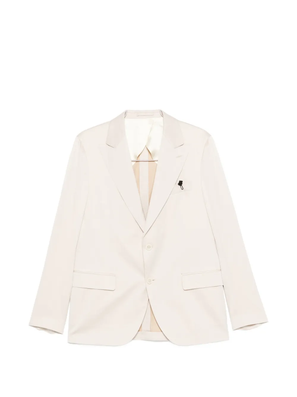 Однобортный костюм Lardini, бежевый
Однобортный костюм Lardini, бежевый