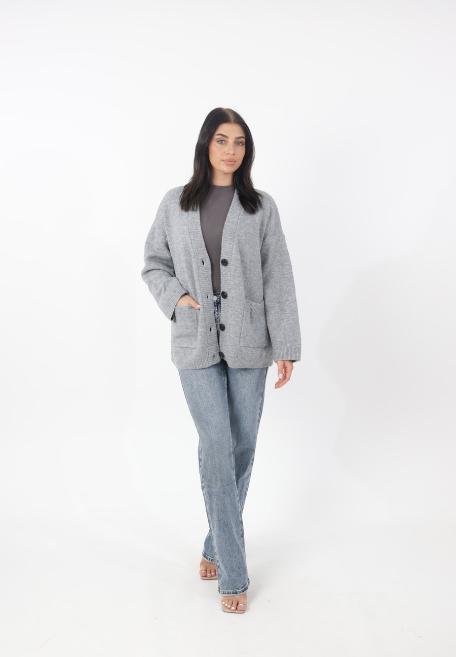 Кардиган Elara Cardigan, Grau/Grey
Кардиган Elara Cardigan, Grau/Grey
