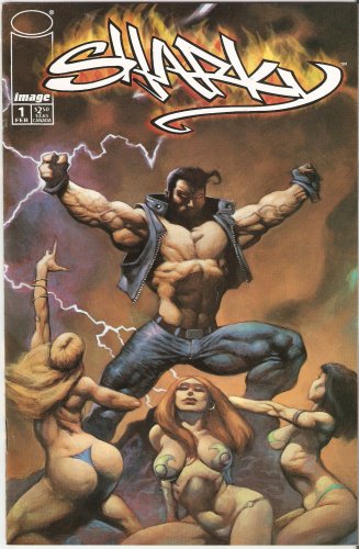 Sharky #1 February 1998 (Image Comics)
Sharky #1 February 1998 (Image Comics)