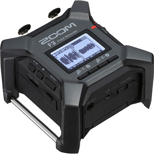 Портативный цифровой рекордер Zoom F3 2-Input / 2-Track Portable Field Recorder ZF3
Портативный цифровой рекордер Zoom F3 2-Input / 2-Track Portable Field Recorder ZF3